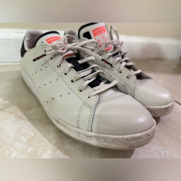 Adidas Stan Smith White Sneakers Size-11 - Picture 4 of 7